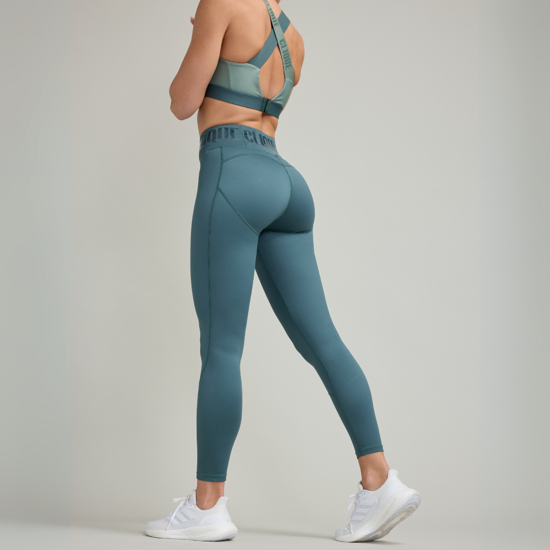 CLQ Power Compression Tights Seafoam